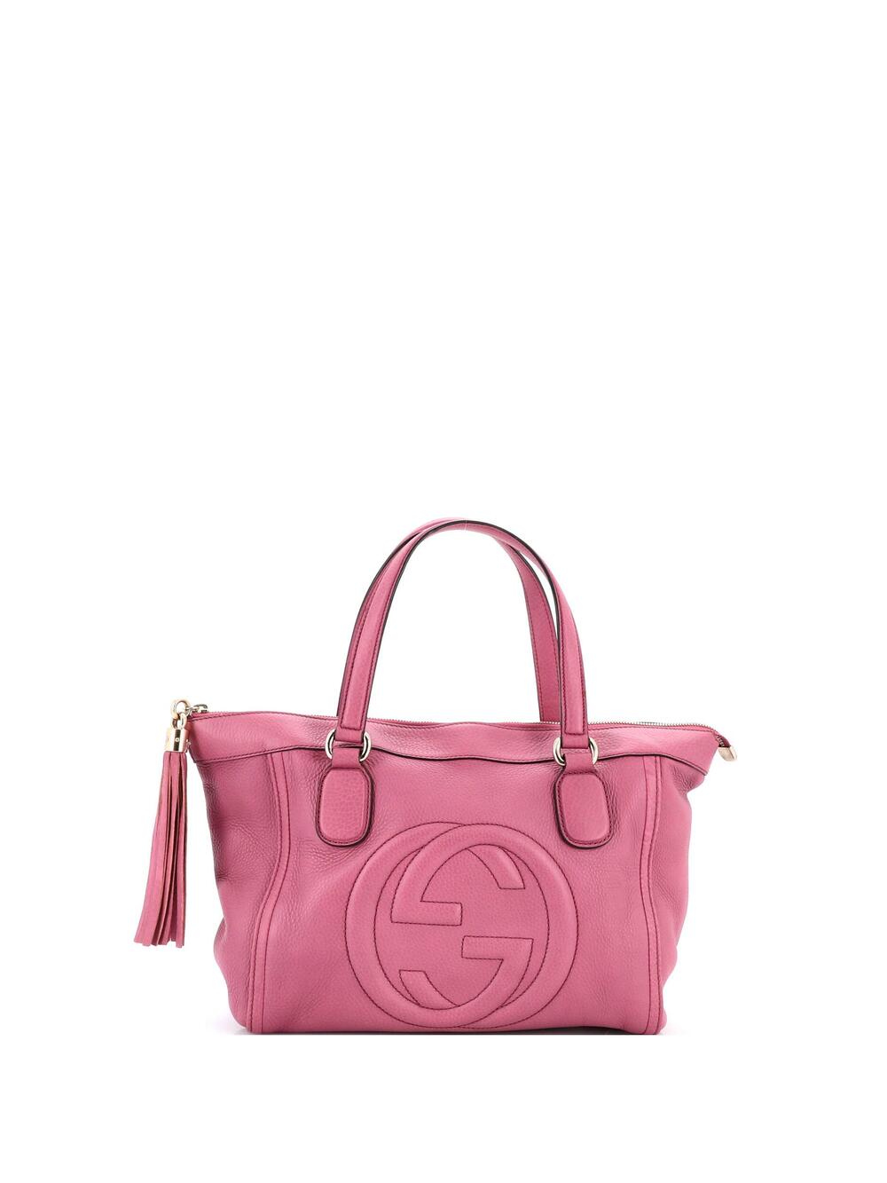 Gucci Soho Zip Tote Leather Small #241592G98B - Picture 1 of 8